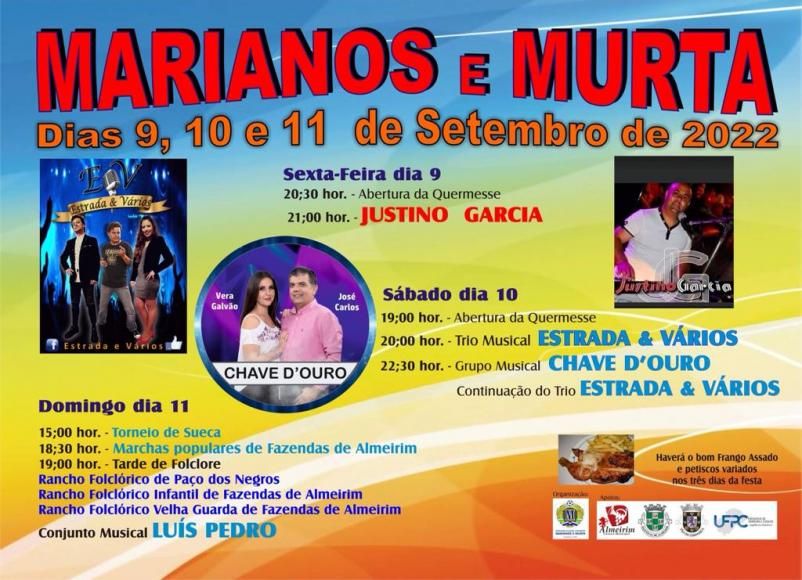 Festa de Marianos e Murta 2022