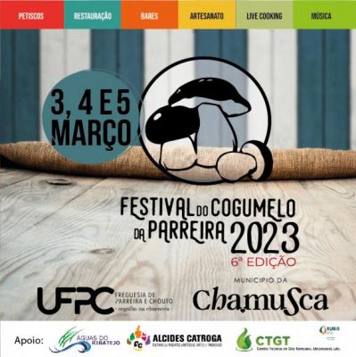 Programa detalhado do Festival do Cogumelo da Parreira 2023