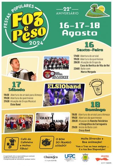 Festas da Foz e Peso 2024