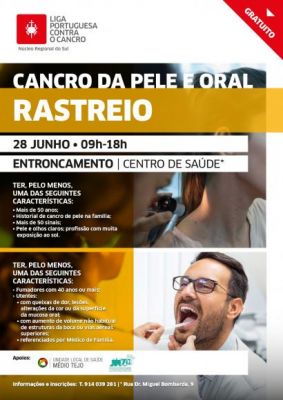 Rastreio ao Cancro da Pele e ao Cancro Oral