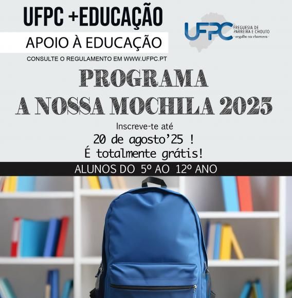 Programa "A Nossa Mochila"