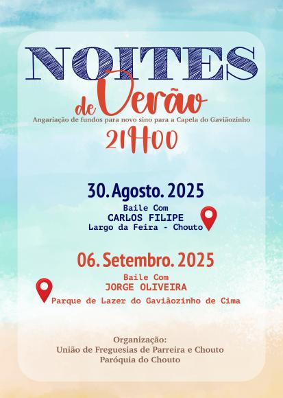 Noites de verão 2025