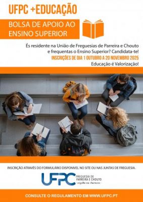 Bolsas de Apoio ao Ensino Superior 2025/26