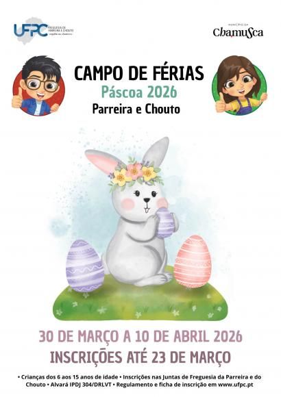 Campo de F&eacute;rias da P&aacute;scoa 2026