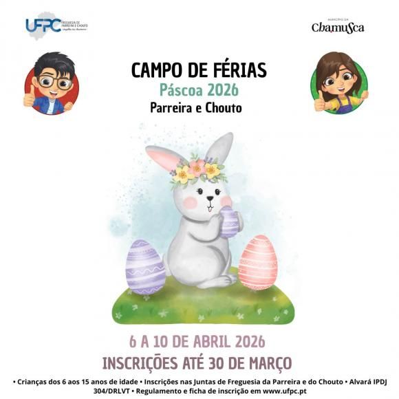 Campo de F&eacute;rias da P&aacute;scoa 2026