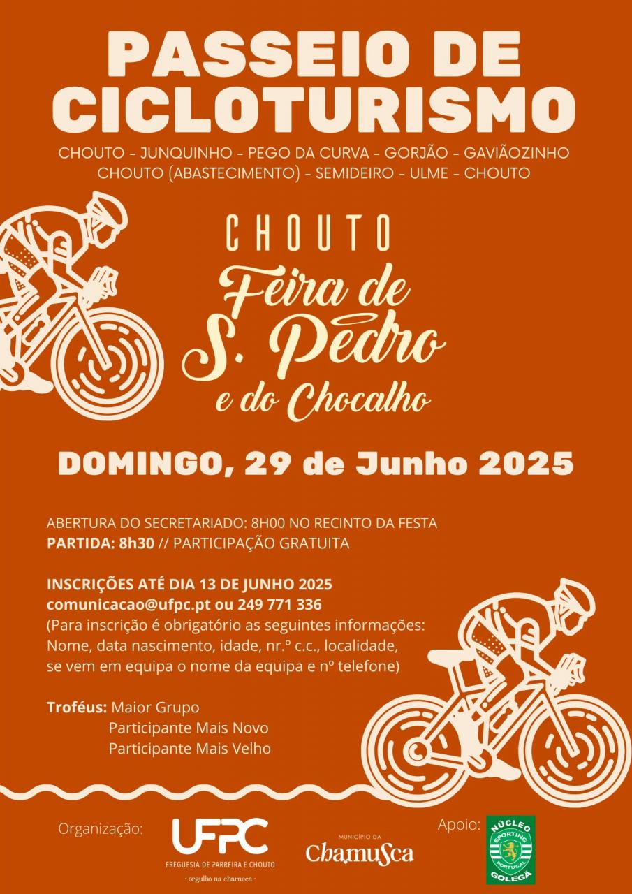 Passeio de Cicloturismo da Feira de S. Pedro e do Chocalho 2025